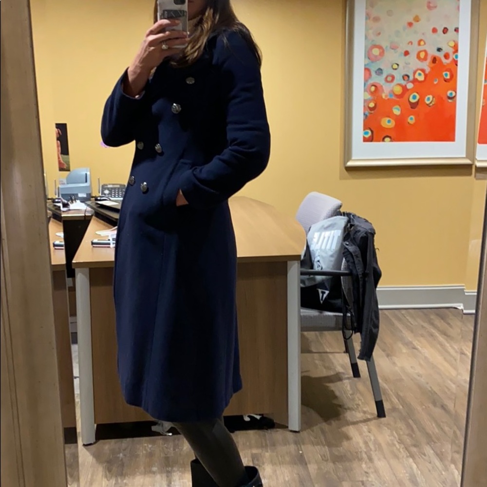 NWT banana republic wool dress coat - Picture 4 of 9